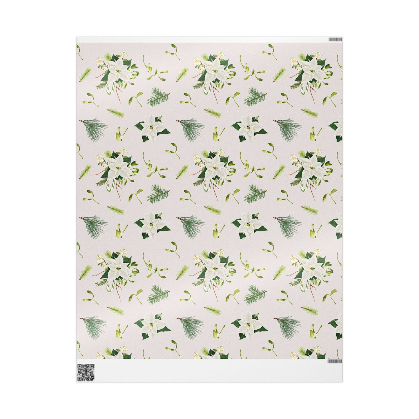 Green Floral Wrapping Papers