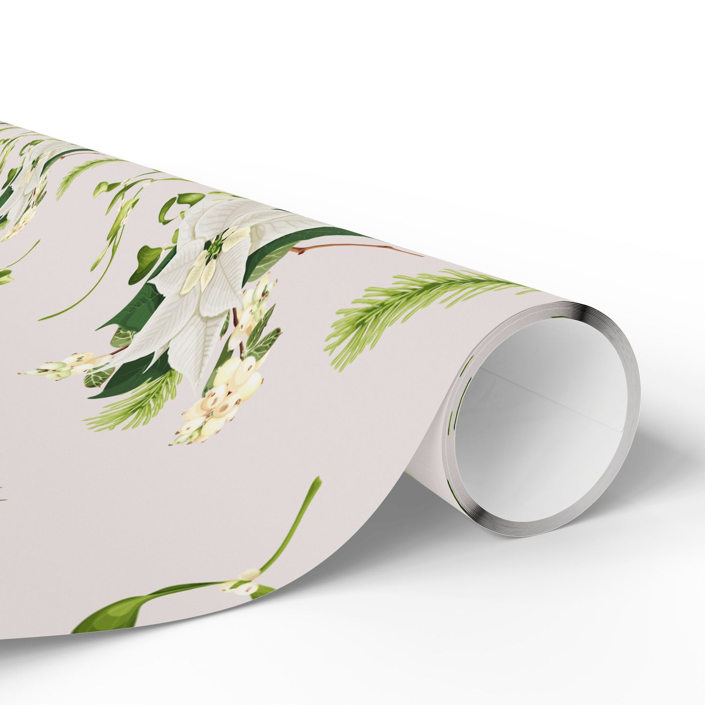 Green Floral Wrapping Papers