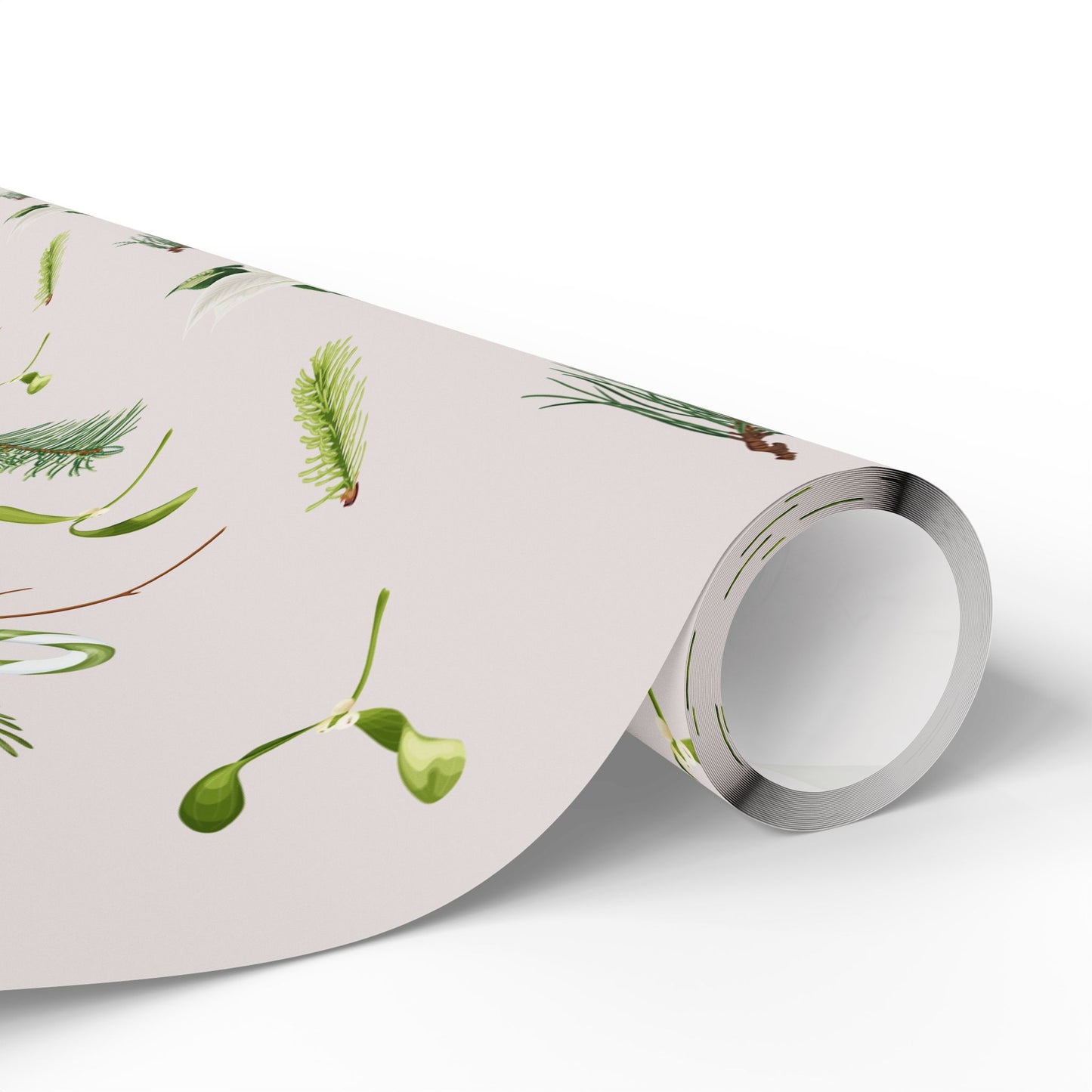 Green Floral Wrapping Papers