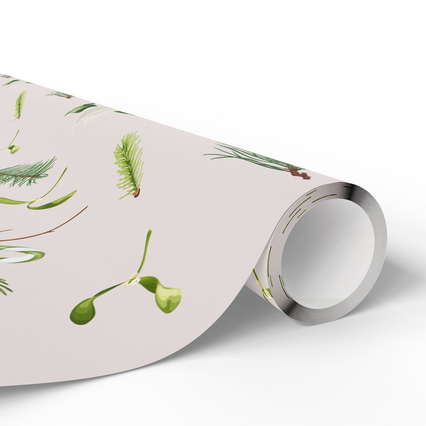 Green Floral Wrapping Papers