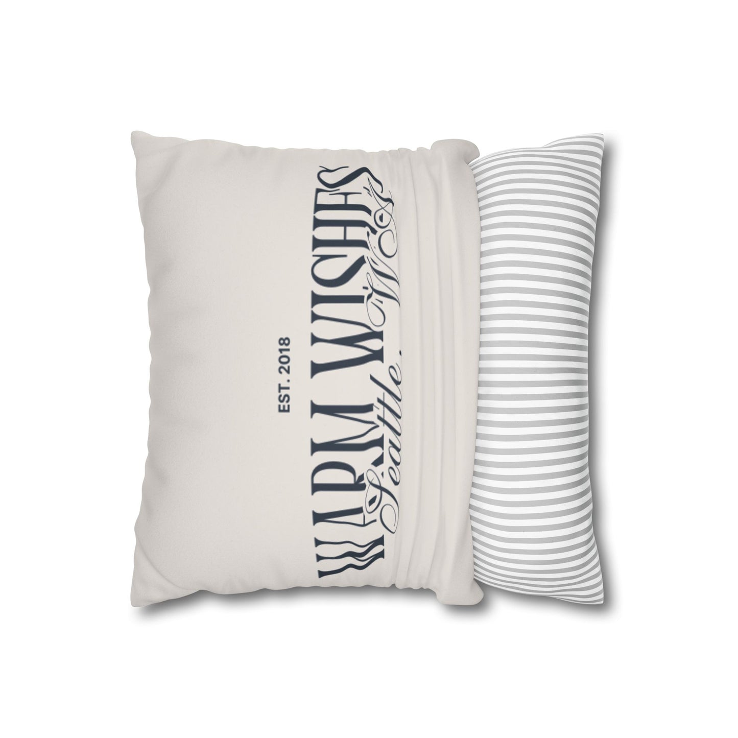 Faux Suede Pillowcase