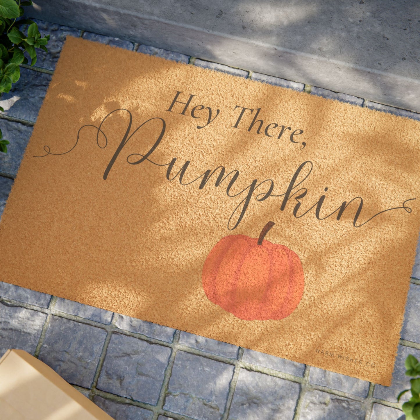 Pumpkin Autumn Doormat