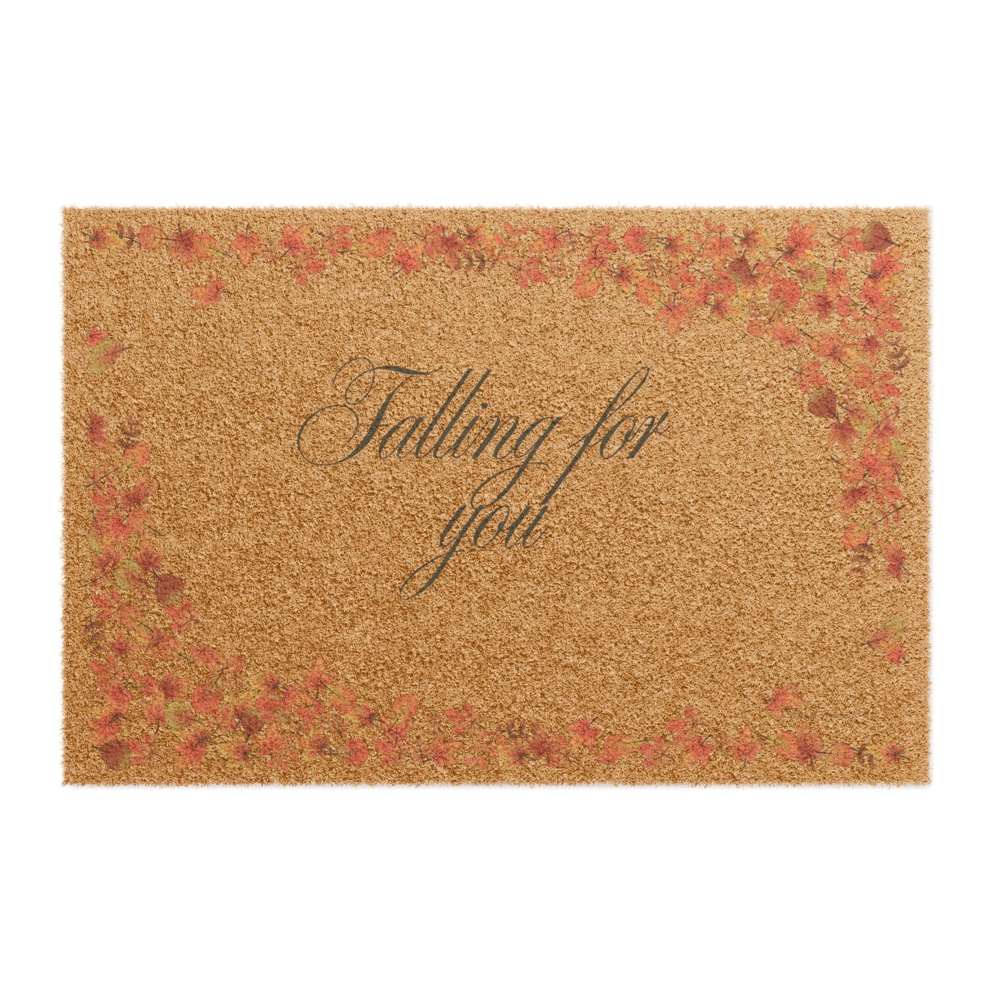 Falling for You Autumn Doormat