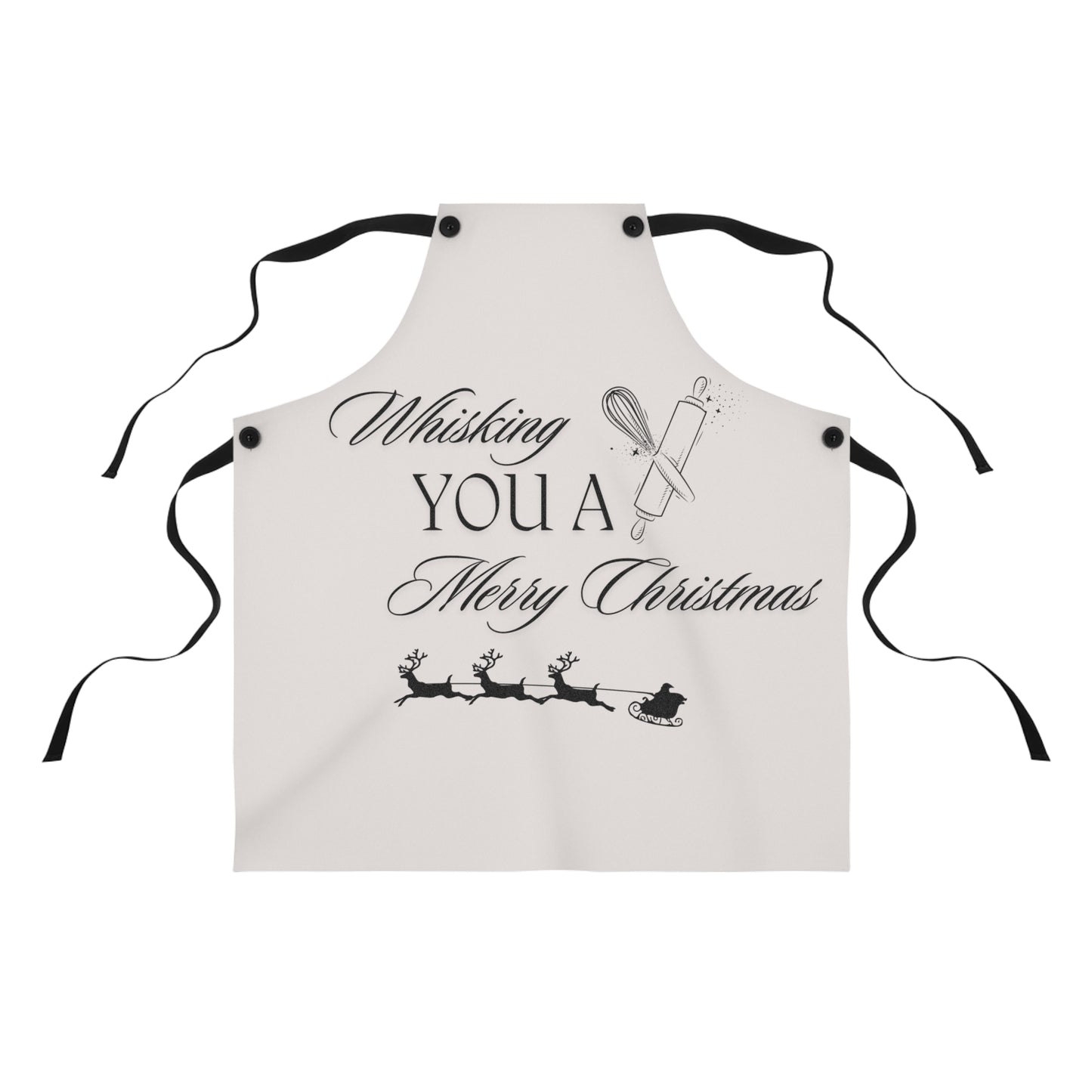 Whisking You A Merry Christmas Apron
