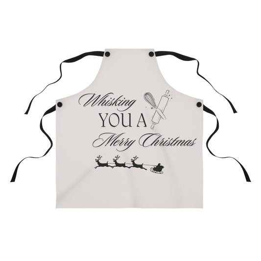 Whisking You A Merry Christmas Apron
