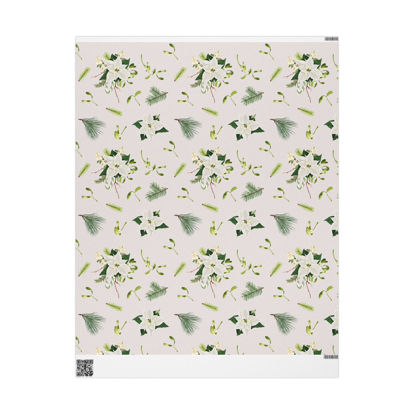Green Floral Wrapping Papers