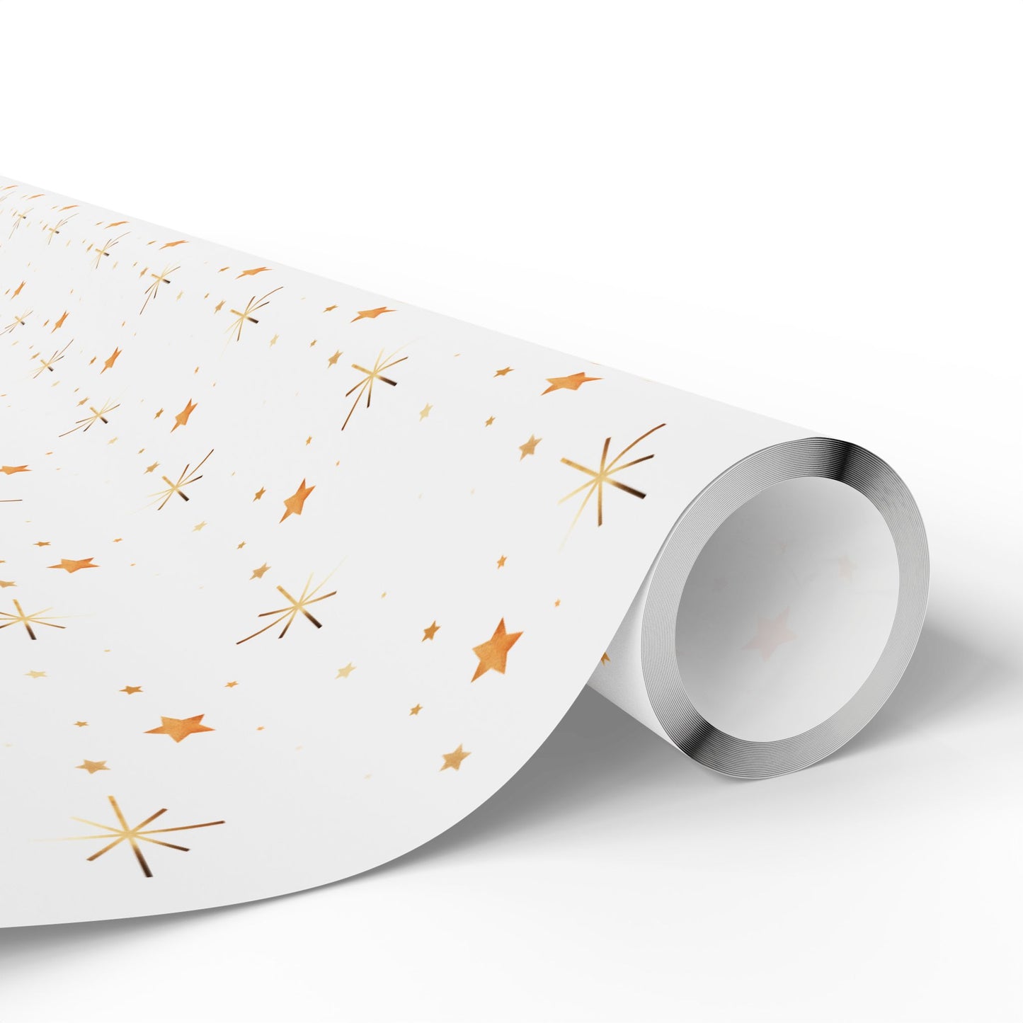 White Sparkle Wrapping Paper
