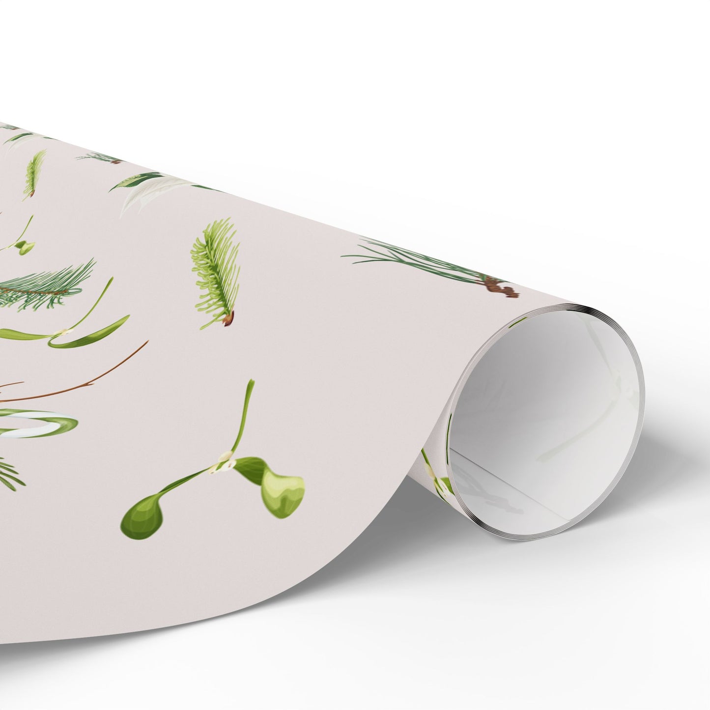 Green Floral Wrapping Papers