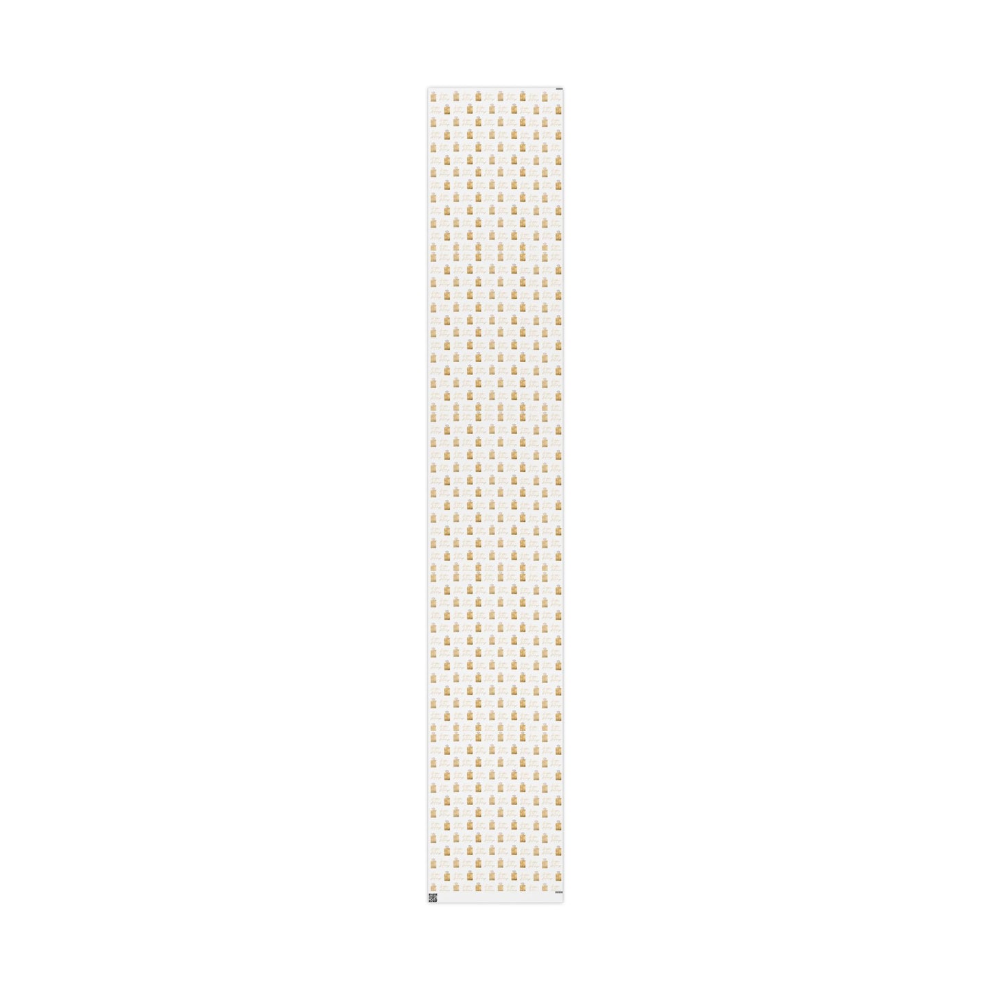Gold and White Wrapping Paper