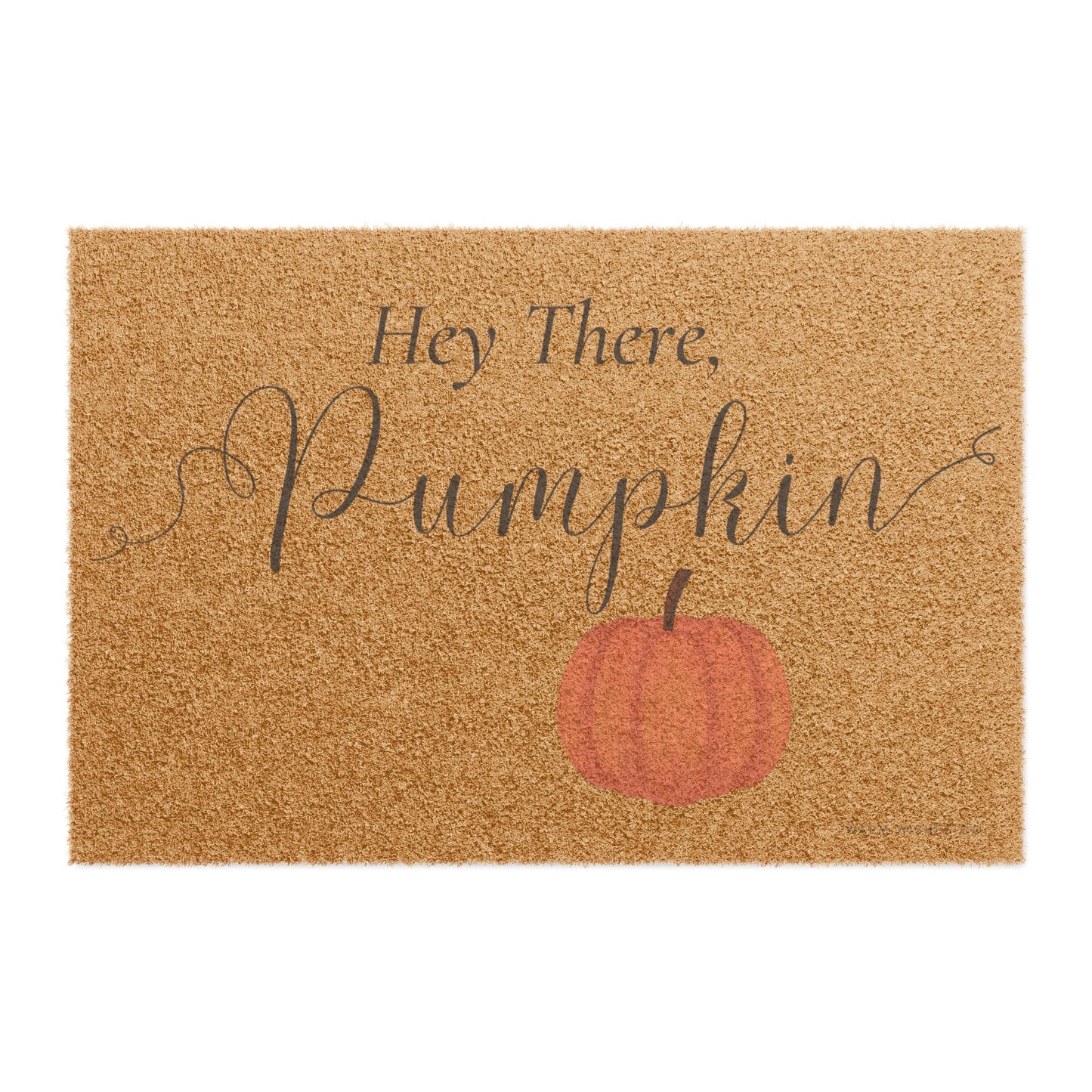 Pumpkin Autumn Doormat