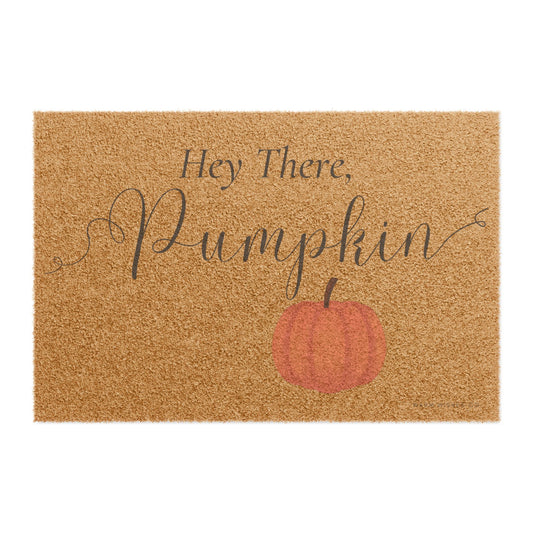 Pumpkin Autumn Doormat