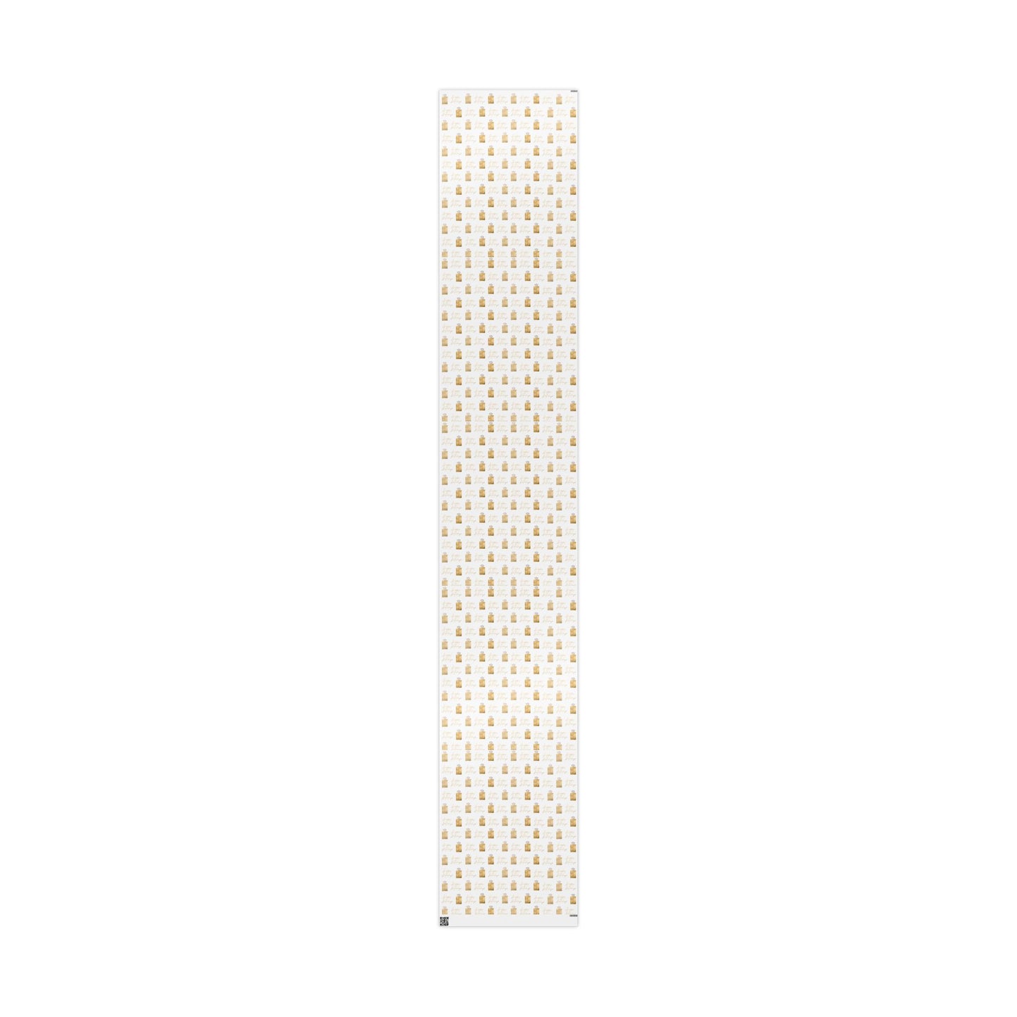 Gold and White Wrapping Paper
