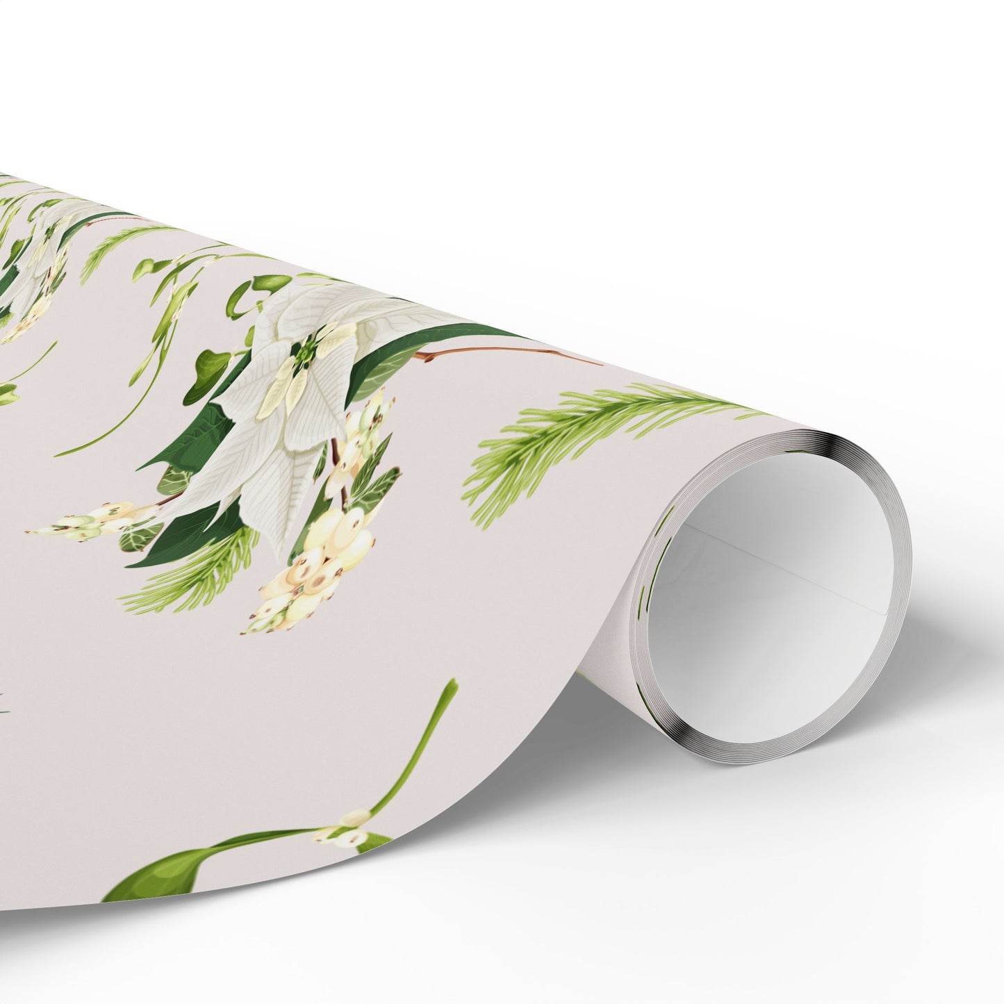 Green Floral Wrapping Papers