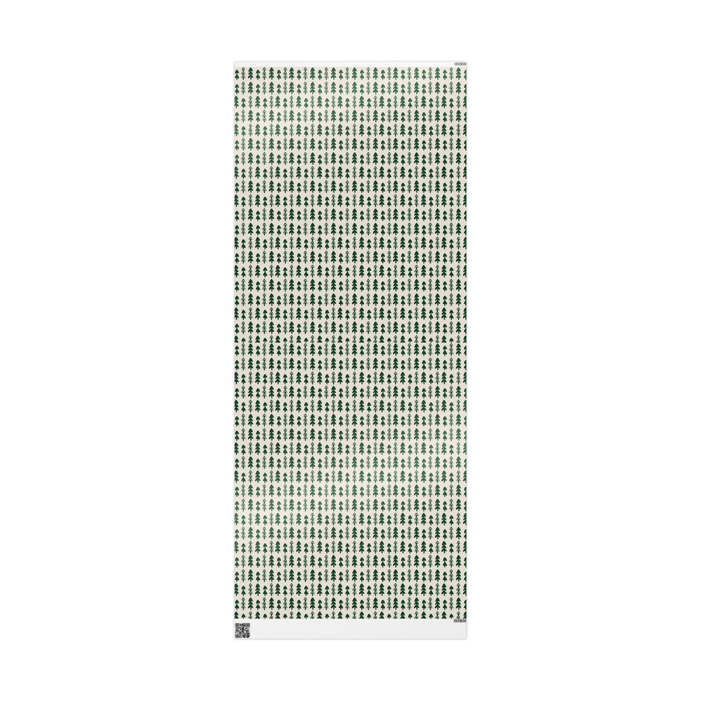 Green Pine Tree Wrapping Paper