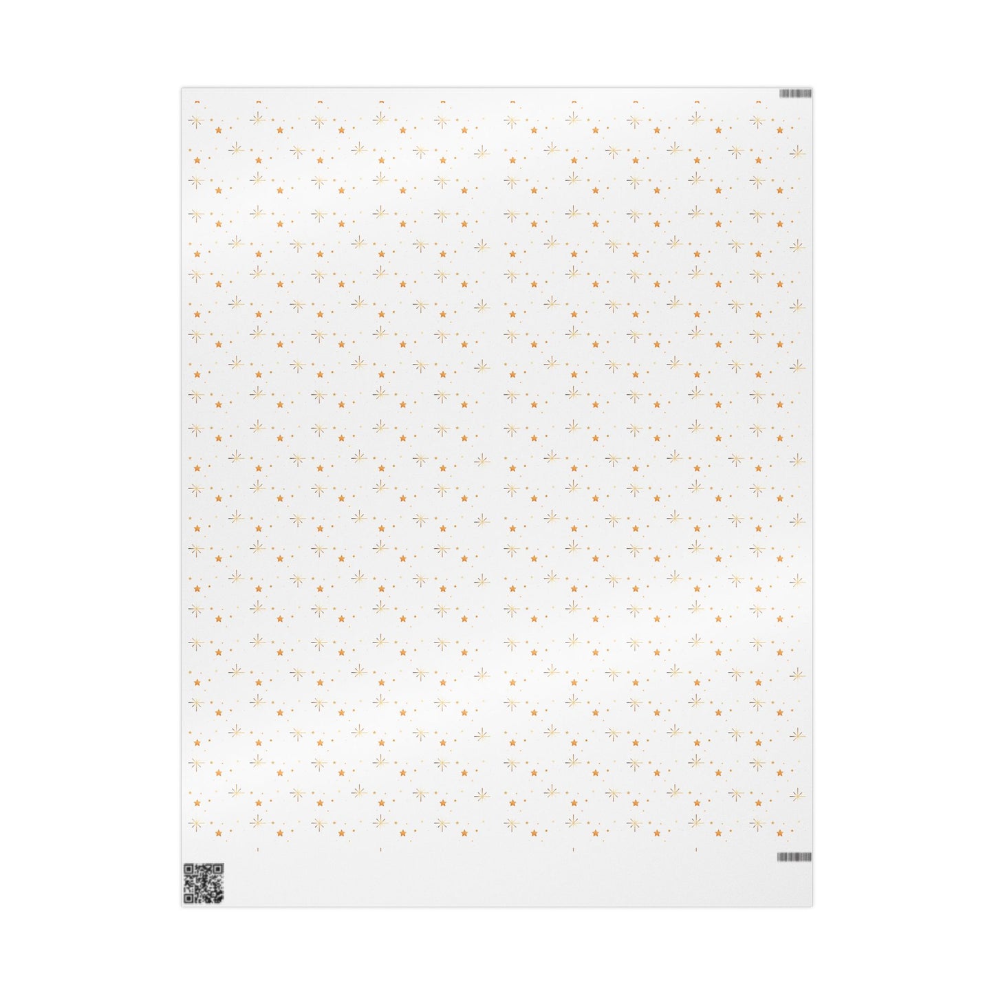 White Sparkle Wrapping Paper