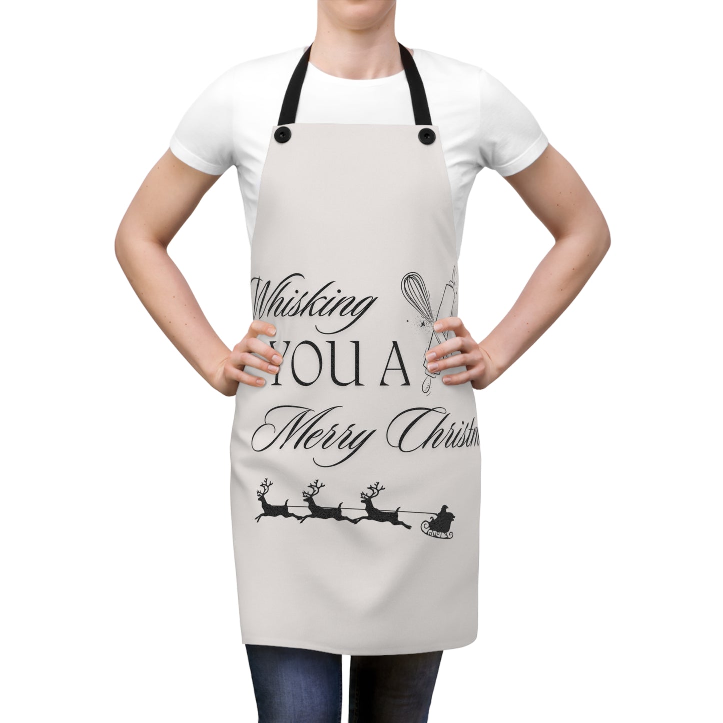 Whisking You A Merry Christmas Apron